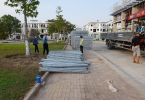 DÀN GIÁO KHUNG (CHỮ H) BAO CHE CUNG CẤP CHO CÔNG TRÌNH KDC LONG AN
