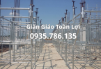 Cấu tạo, quy cách và kích thước của giàn giáo nêm trong thi công xây dựng